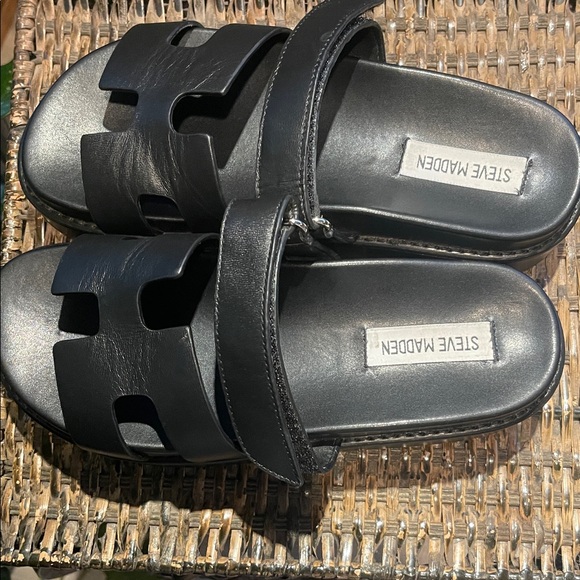 Steve Madden Mayven Leather Sandals size 7.5 - Picture 3 of 6